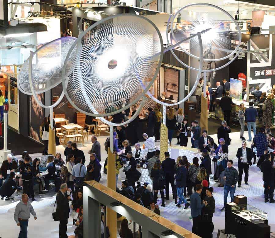 networking at eyewear trade shows